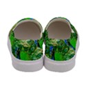 Peacock Peafowl Pattern Plumage Women s Canvas Slip Ons View4