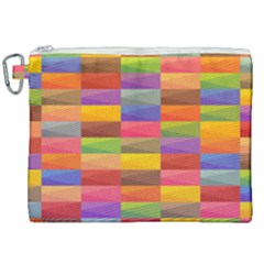 Abstract Background Geometric Canvas Cosmetic Bag (xxl)