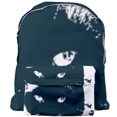 Cat Nature Design Animal Skin Black Giant Full Print Backpack
