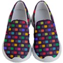 Background Colorful Geometric Kids  Lightweight Slip Ons View1