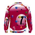 Billiard Ball Ball Game Pink Men s Sweatshirt View2