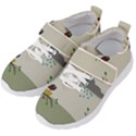 Birds Tree Animal Black Tree Kids  Velcro Strap Shoes View2