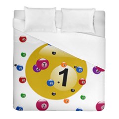 Billiard Ball Ball Game Duvet Cover (full/ Double Size)