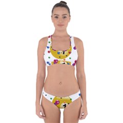 Billiard Ball Ball Game Cross Back Hipster Bikini Set