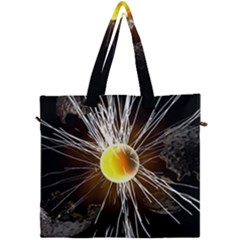 Abstract Exploding Design Canvas Travel Bag by HermanTelo