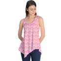 Damask Floral Design Seamless Sleeveless Tunic View1