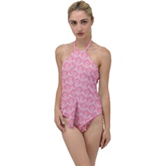 Damask Floral Design Seamless Go With The Flow One Piece Swimsuit
