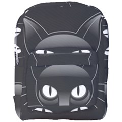 Grey Eyes Kitty Cat Full Print Backpack