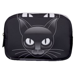 Grey Eyes Kitty Cat Make Up Pouch (small)