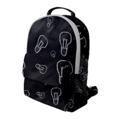 Many Lamps Background Flap Pocket Backpack (large)