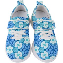 Pattern Abstract Wallpaper Kids  Velcro Strap Shoes