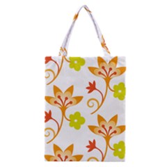 Pattern Floral Spring Map Gift Classic Tote Bag