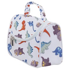 Pattern Dinosaurs Satchel Handbag by HermanTelo