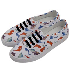 Pattern Dinosaurs Men s Classic Low Top Sneakers