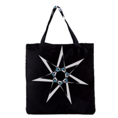 Star Sky Design Decor Grocery Tote Bag by HermanTelo