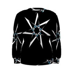 Star Sky Design Decor Women s Sweatshirt