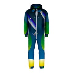 Rocket Spaceship Space Hooded Jumpsuit (kids)