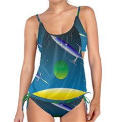 Rocket Spaceship Space Tankini Set by HermanTelo