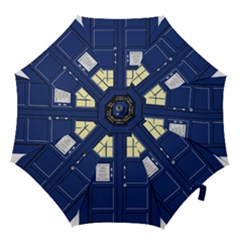 Tardis Doctor Who Time Travel Hook Handle Umbrellas (medium)