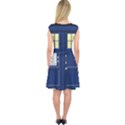 Tardis Doctor Who Time Travel Capsleeve Midi Dress View2