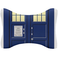 Tardis Doctor Who Time Travel Seat Head Rest Cushion by HermanTelo