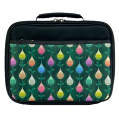 Tulips Seamless Pattern Background Lunch Bag