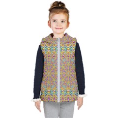 Pearl And Pearls And A Star Festive Kids  Hooded Puffer Vest