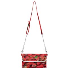 Strawberries Mini Crossbody Handbag by TheAmericanDream