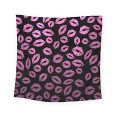 Pink Kisses Square Tapestry (Small)