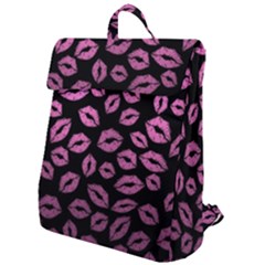 Pink Kisses Flap Top Backpack