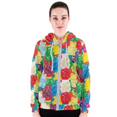 Gummy Bear Women s Zipper Hoodie by TheAmericanDream