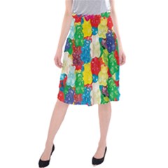 Gummy Bear Midi Beach Skirt