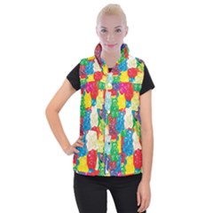 Gummy Bear Women s Button Up Vest