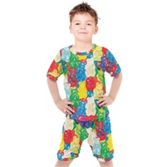 Gummy Bear Kids  Tee And Shorts Set by TheAmericanDream