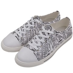 Egyptian Hieroglyphics History Seb Women s Low Top Canvas Sneakers by Pakrebo