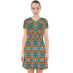 Seamless Pattern Tile Tileable Adorable In Chiffon Dress