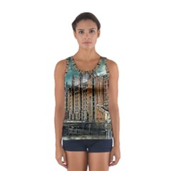 Architecture City Building Travel Sport Tank Top  by Pakrebo