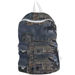 Castle Mansion Architecture House Foldable Lightweight Backpack by Pakrebo