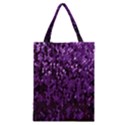 Sequins  White Purple Classic Tote Bag View1