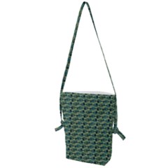 Most Overwhelming Key - Green - Folding Shoulder Bag by WensdaiAmbrose