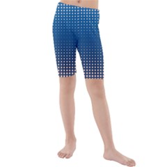 Geometric Wallpaper Kids  Mid Length Swim Shorts by Mariart