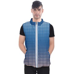 Geometric Wallpaper Men s Puffer Vest