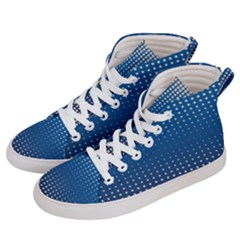 Geometric Wallpaper Women s Hi-top Skate Sneakers