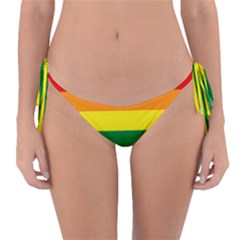 Lgbt Rainbow Pride Flag Reversible Bikini Bottom