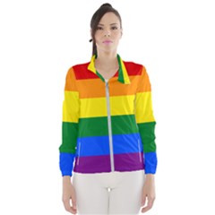 Lgbt Rainbow Pride Flag Women s Windbreaker by lgbtnation