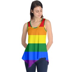Lgbt Rainbow Pride Flag Sleeveless Tunic by lgbtnation