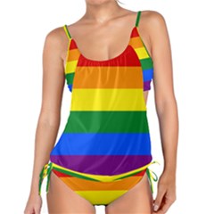 Lgbt Rainbow Pride Flag Tankini Set by lgbtnation