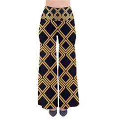 Arabic Pattern Gold And Black So Vintage Palazzo Pants by Nexatart