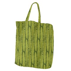 Fern Texture Nature Leaves Giant Grocery Tote by Nexatart