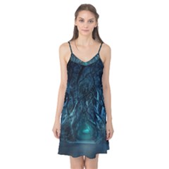 Trees Road Moonlight Avenue Camis Nightgown by Nexatart